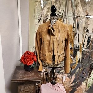 - Free people **FENIX VEGAN LEATHER JACKET **